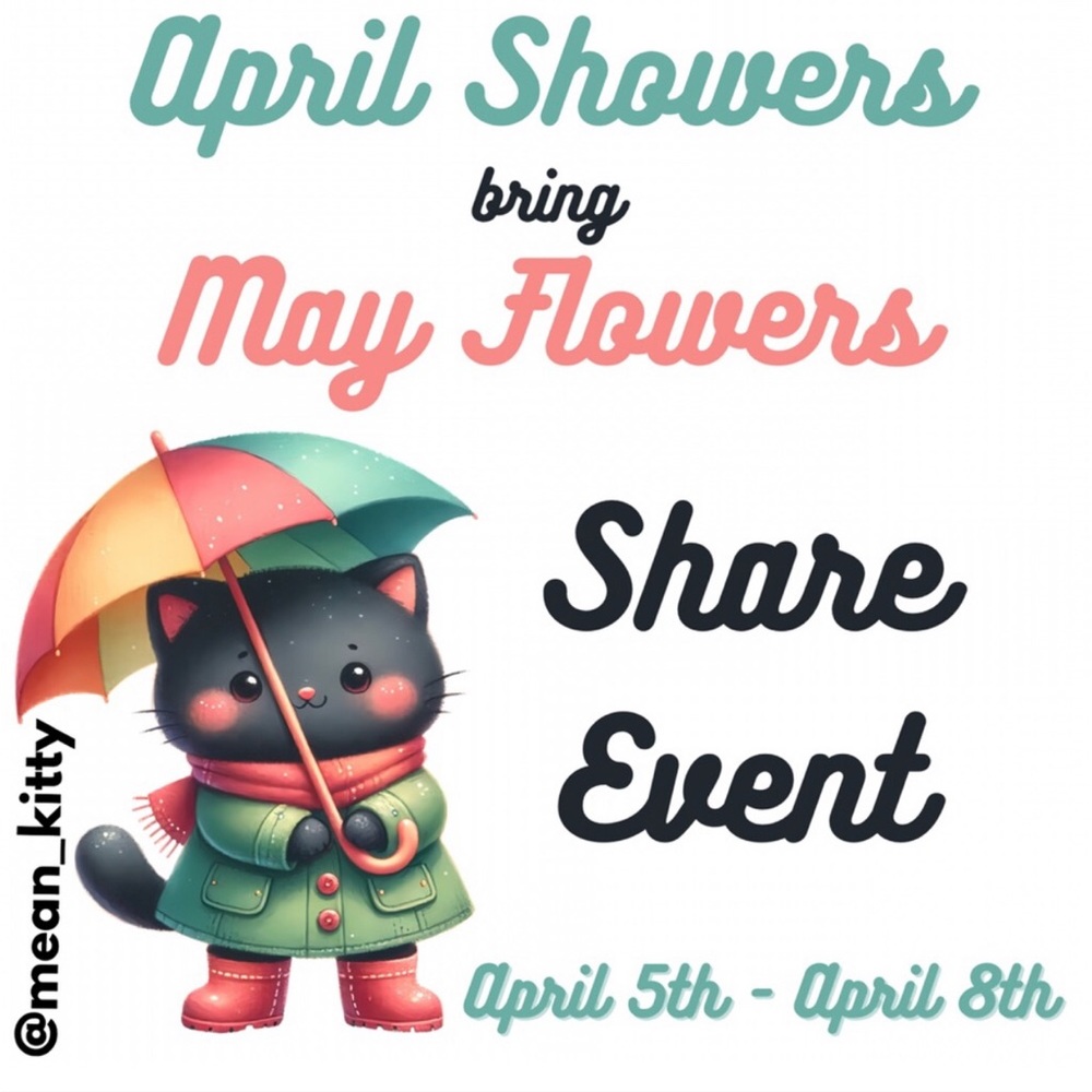 FINISH UP MY MAY FLOWERS I'll be closing this out tonight.